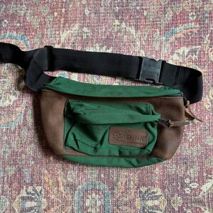 Eastpak Green and Brown Men's or Women’s Fanny Pack Waist Bag
